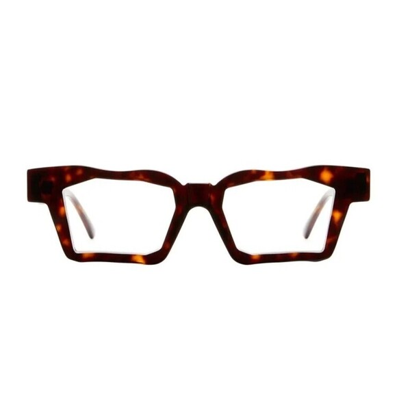 Kuboraum Mask G1 Rectangular Tortoise Frame Mask G1 Eyewear - NWT